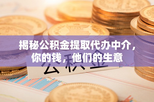 威宁揭秘公积金提取代办中介，你的钱，他们的生意