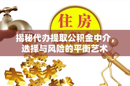 威宁揭秘代办提取公积金中介，选择与风险的平衡艺术