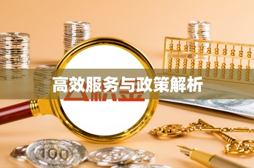 威宁高效服务与政策解析