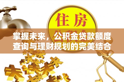 威宁掌握未来，公积金贷款额度查询与理财规划的完美结合