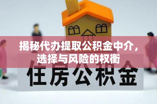 威宁揭秘代办提取公积金中介，选择与风险的权衡
